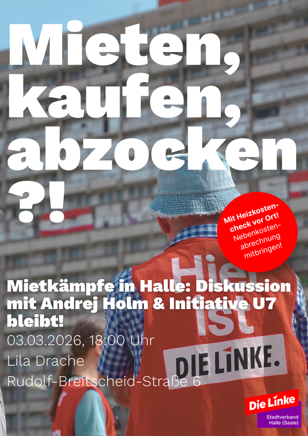 Einladungsflyer zur Veranstaltung